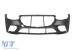 Bara frontală A Design Line potrivită pentru Mercedes S-class W223 după 2020 cu grilă crom/neagră Performance AutoTuning