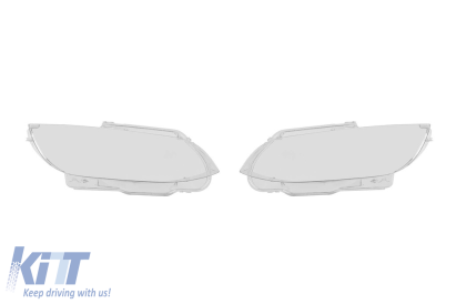 Set de sticlă pentru faruri potrivit pentru BMW Seria 3 E92 2007-2009, stânga și dreapta Performance AutoTuning