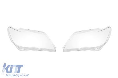 Set de sticlă pentru faruri potrivit pentru BMW Seria 7 E65, E66 2005-2008, stânga și dreapta Performance AutoTuning