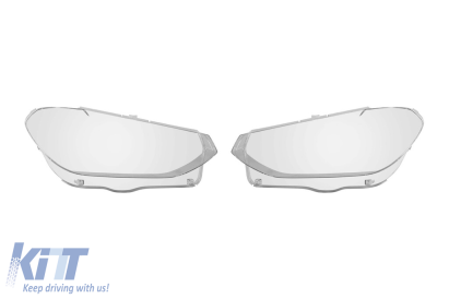 Set de sticlă pentru faruri potrivit pentru BMW X3 G01 2018-2020, stânga și dreapta Performance AutoTuning