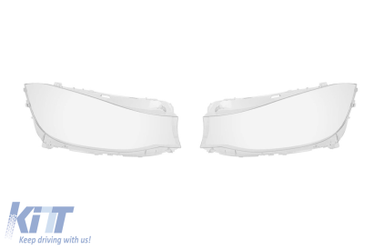 Set de sticlă pentru faruri potrivit pentru BMW Seria 3 GT F34 2013-2016, stânga și dreapta Performance AutoTuning