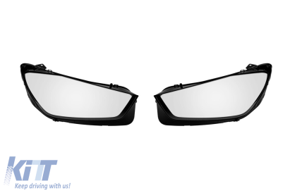 Set de sticlă pentru faruri potrivit pentru Mercedes GLE W167 după 2019, stânga și dreapta Performance AutoTuning