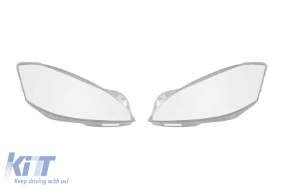 Set de sticlă pentru faruri potrivit pentru Mercedes S-Class W221 2006-2008, stânga și dreapta Performance AutoTuning