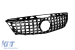 Set grilă tip GT crom/negru și grilă centrală în bara de protecție potrivită pentru Mercedes CLS C218 2011-2014 echipat cu bara sport A Design Performance AutoTuning