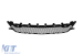 Set grilă crom/negru tip GT și grilă centrală potrivită pentru Mercedes CLS C218 2011-2014 echipat cu bara de protecție standard Performance AutoTuning