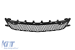 Set grilă crom/negru tip GT și grilă centrală potrivită pentru Mercedes CLS C218 2011-2014 echipat cu bara de protecție standard Performance AutoTuning