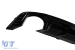 Difuzor tip RS5 cu capace negre potrivit pentru bara S-line spate pe Audi A5 Sportback, Coupe, Cabrio 2016-2020 -O--O- Performance AutoTuning