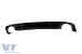 Difuzor tip RS5 cu capace negre potrivit pentru bara S-line spate pe Audi A5 Sportback, Coupe, Cabrio 2016-2020 -O--O- Performance AutoTuning