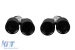 M Performance Design Design accesorii și difuzor cu țevi de eșapament negre M5 potrivite pentru BMW Seria 5 G30 2017-2020 Performance AutoTuning