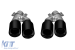 M Performance Design Design accesorii și difuzor cu țevi de eșapament negre M5 potrivite pentru BMW Seria 5 G30 2017-2020 Performance AutoTuning