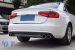 Difuzor tip S4 cu capace cromate potrivit pentru bara spate S-line pentru Audi A4 sedan 2012-2015 -oo--oo- Performance AutoTuning