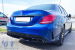 Difuzor tip C63 cu capace negre potrivit pentru bara spate A Design pe Mercedes C-Class W205 sedan, S205 break 2014-2020 -oo--oo-, cu garnitură neagră Performance AutoTuning