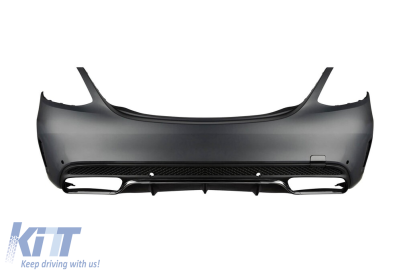 Bumper spate A Design tip C63 potrivit pentru Mercedes C-Class W205 sedan 2013-2019 Performance AutoTuning