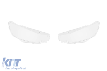 Set de sticlă pentru faruri potrivit pentru BMW Seria 4 F32, F36 2016-2018, stânga și dreapta Performance AutoTuning