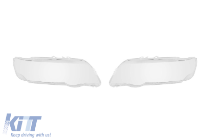 Set de sticlă pentru faruri potrivit pentru BMW X5 E53 2000-2003, stânga și dreapta Performance AutoTuning