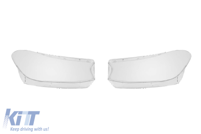 Set de sticlă pentru faruri potrivit pentru BMW Seria 6 G32 Gran Turismo 2016-2019, stânga și dreapta Performance AutoTuning