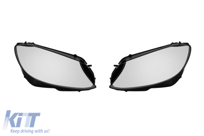 Set de sticlă pentru faruri potrivit pentru Mercedes C-Class W205 sedan, S205 break 2019-2021, stânga și dreapta Performance AutoTuning