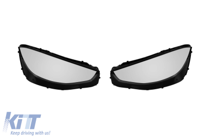 Set de sticlă pentru faruri potrivit pentru Mercedes S-Class W223 după 2020, stânga și dreapta Performance AutoTuning