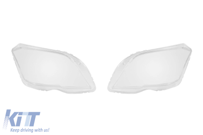 Set de sticlă pentru faruri potrivit pentru Mercedes GLK X204 2008-2012, stânga și dreapta Performance AutoTuning