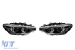 Set de faruri LED de tuning potrivite pentru BMW Seria 3 F30, F31 2013-2015 cu carcasă neagră, potrivite pentru modelul cu faruri halogen Performance AutoTuning