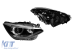 Kit de faruri LED de tuning potrivit pentru BMW Seria 1 F20, F21 2011-2015, cu bază neagră, pentru modelul cu faruri halogene Performance AutoTuning