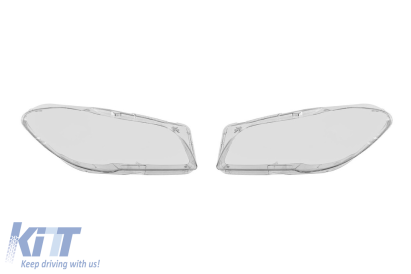 Set de sticlă pentru faruri potrivit pentru BMW Seria 5 F10 sedan, F11 break 2010-2016, stânga și dreapta Performance AutoTuning