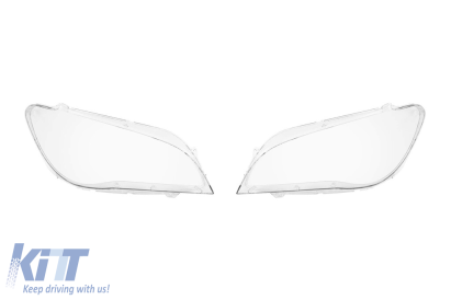 Set de sticlă pentru faruri potrivit pentru BMW Seria 7 F01, F02 2008-2015, stânga și dreapta Performance AutoTuning