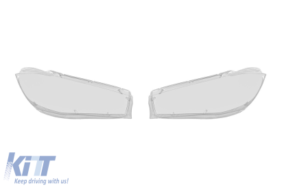 Set de sticlă pentru faruri potrivit pentru BMW X5 F15, X6 F16 2013-2018, stânga și dreapta Performance AutoTuning