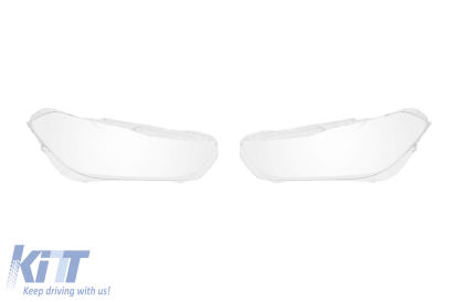 Set de sticlă pentru faruri potrivit pentru BMW X2 F39 2018-2021, stânga și dreapta Performance AutoTuning
