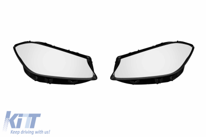 Set de sticlă pentru faruri potrivit pentru Mercedes A-Class W176 2016-2018, stânga și dreapta Performance AutoTuning