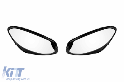 Set de sticlă pentru faruri potrivit pentru Mercedes B-Class W246 2016-2019, stânga și dreapta Performance AutoTuning