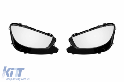 Set de sticlă pentru faruri potrivit pentru Mercedes E-Class W213 sedan, break 2020-2022, stânga și dreapta Performance AutoTuning