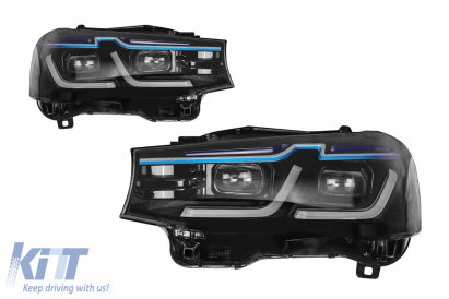 Set de faruri LED potrivit pentru BMW X3 F25 2013-2016 pentru modelul echipat cu faruri xenon Performance AutoTuning