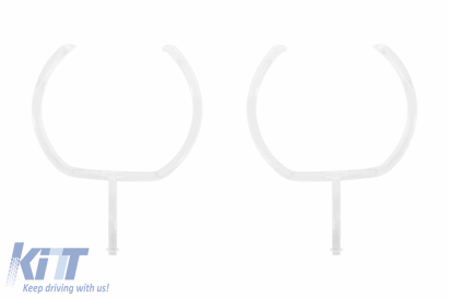 Set de ghiduri de lumină potrivit pentru inel mare pe BMW Seria 4 F32 2013-2016, stânga și dreapta Performance AutoTuning