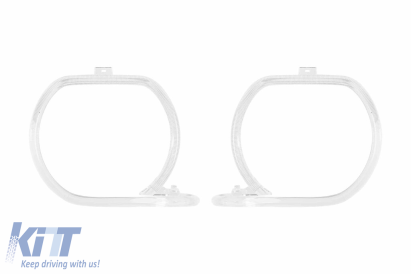 Set de ghiduri de lumină potrivit pentru inel mare pe BMW Seria 4 F32 2016-2020, stânga și dreapta Performance AutoTuning