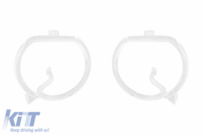 Set de ghiduri de lumină potrivit pentru inel mic pe BMW Seria 4 F32 2016-2020, stânga și dreapta Performance AutoTuning