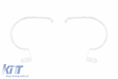 Set de ghiduri de lumină pentru arcul interior potrivit pentru BMW X1 E84 2009-2013 pentru modelul cu faruri xenon, stânga și dreapta Performance AutoTuning