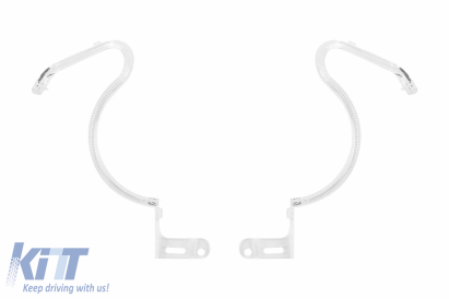 Set de ghiduri de lumină potrivit pentru arcul exterior al BMW X1 E84 2009-2013 pentru modelul cu faruri xenon, stânga și dreapta Performance AutoTuning