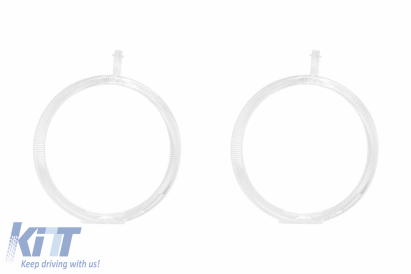 Set de ghiduri de lumină potrivit pentru inel mic pe BMW X5 E70 2007-2013, stânga și dreapta Performance AutoTuning
