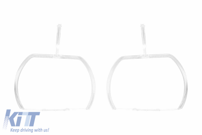 Set de ghiduri de lumină potrivit pentru inel mare pe BMW X5 F15 2013-2018 pentru modelul cu faruri xenon, stânga și dreapta Performance AutoTuning