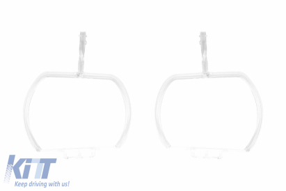 Set de ghiduri de lumină potrivit pentru inel mic pe BMW X5 F15 2013-2018 pentru modelul cu faruri xenon, stânga și dreapta Performance AutoTuning