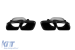 Un pachet A Design tip E63 potrivit pentru Mercedes E-Class C238 coupe, A238 cabrio 2017-2019 cu ieșiri de evacuare negre, pentru modelul cu bara de protecție A Design spate Performance AutoTuning
