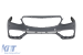 Bumper frontal A Design potrivit pentru Mercedes E-Class W212 sedan, S212 break 2014-2016 cu PDC, pentru adevăratul E63 A Design Performance AutoTuning