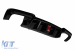 Difuzor tip M Performance Design Design potrivit pentru bara spate M a BMW Seria 5 F10 sedan 2010-2017 cu stop de frână suplimentar, lac negru -oo--oo- Performance AutoTuning