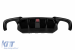 Difuzor tip M Performance Design Design potrivit pentru bara spate M a BMW Seria 5 F10 sedan 2010-2017 cu stop de frână suplimentar, lac negru -oo--oo- Performance AutoTuning