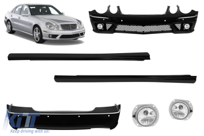 Un pachet Design potrivit pentru Mercedes E-Class W211 sedan 2007-2009 Performance AutoTuning
