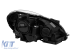 Set de faruri LED de tuning potrivit pentru Mercedes Clasa C W204, S204 2011-2014 cu bază cromată, stânga și dreapta Performance AutoTuning
