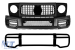 Kit bara fata A Design tip G63 cu bullbar lacuit negru potrivit pentru Mercedes G-Class W464 dupa 2018 cu PDC, grila, inele pentru faruri, extensii pentru aripi Performance AutoTuning