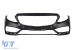 Pachet de tuning design A potrivit pentru Mercedes C-Class S205 break 2013-2018 cu grilă GT crom/negru și capete cromate Performance AutoTuning