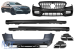 Pachet de tuning A design tip 63 LCI potrivit pentru Mercedes C-Class S205 2013-2020 cu grilă GT crom/negru și capete cromate Performance AutoTuning